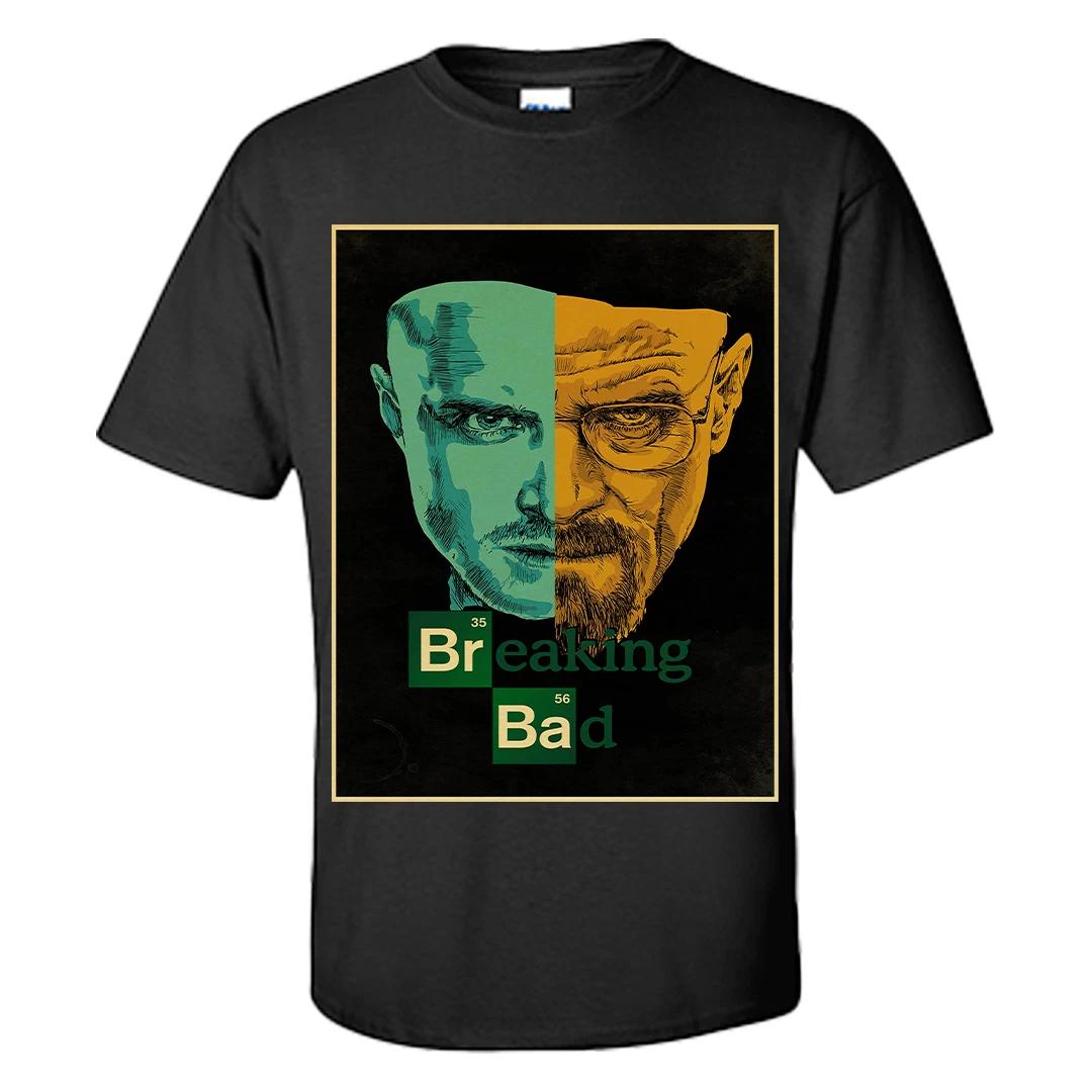 Breaking Bad T Shirt Walter White Jesse Pinkman Bryan Cranston Aaron Paul S-XXXL XL