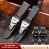 20mm 22mm For Tudor Black Bay 1958 39mm 41mm Gmt Pelagos Strap Men Leather Watchband Dark Brown Business Soft Watch Accessories