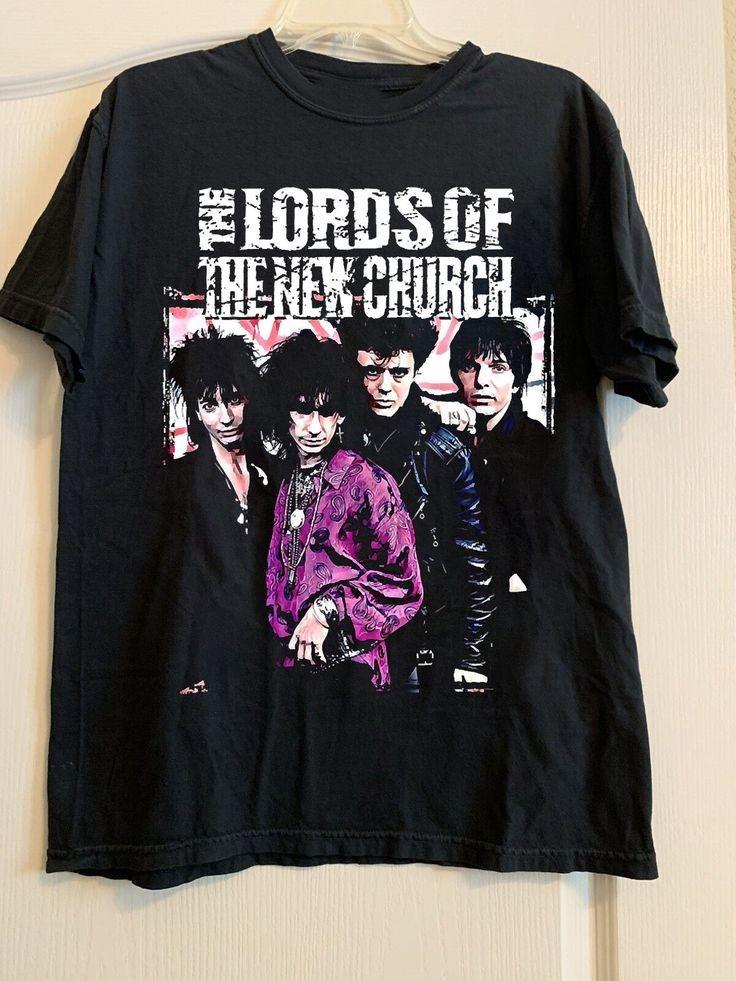 The Lords Of The Church Band Short Sleeve S To 5XL Black Tshirt PNA_380 XXXXL
