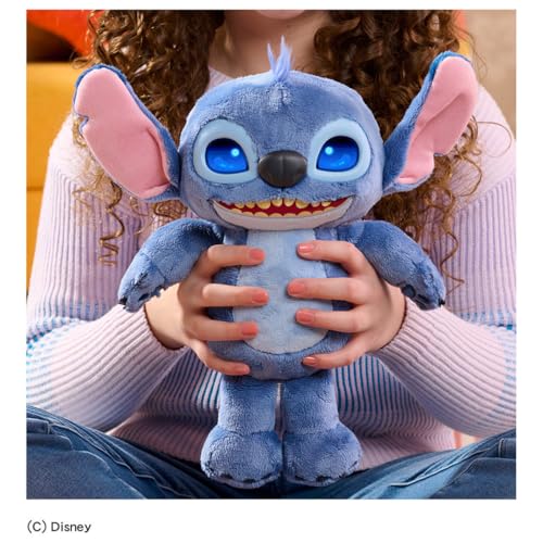 TAKARA TOMY Disney Lilo & Stitch Animation Eye! Interaktives Plüschtier Stitch