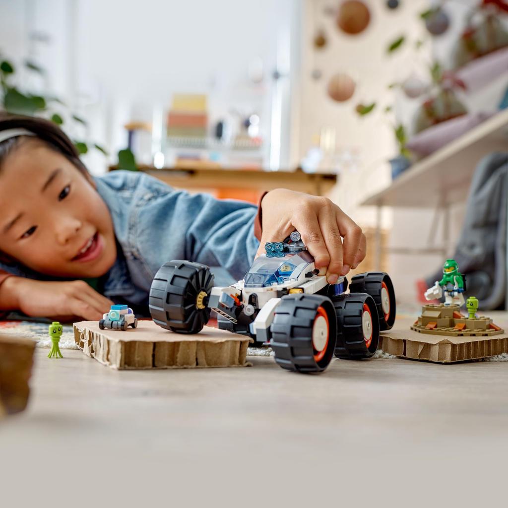 LEGO City Exploring Star Rover und Alien Spielzeug Geschenk Geburtstagsblock Pädagogisches Weihnachten Jungen Mädchen Kinder 6 Jahre alt 7 Jahre alt 8 Jahre alt