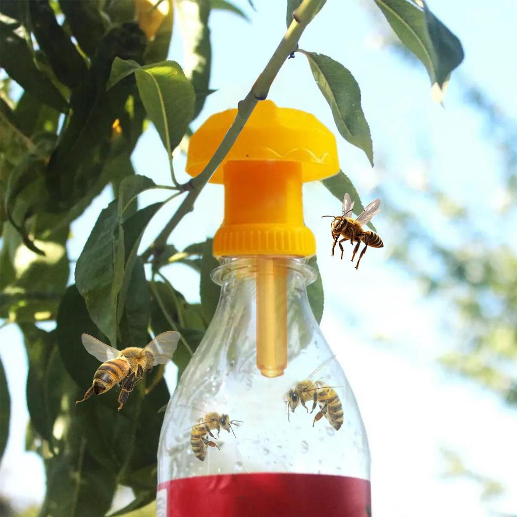10pc Fruit Fly Attractant Fruit Fly Trap Killer Drosophila Trap Fly Catcher Liquid For Garden Orchard Farm Protection