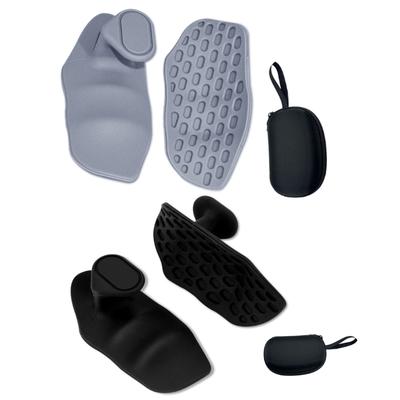 1pair Ergonomic Gym Grips Pads Stroage Box Rubbers Original Weight Lifting Grips Box for Men and Women