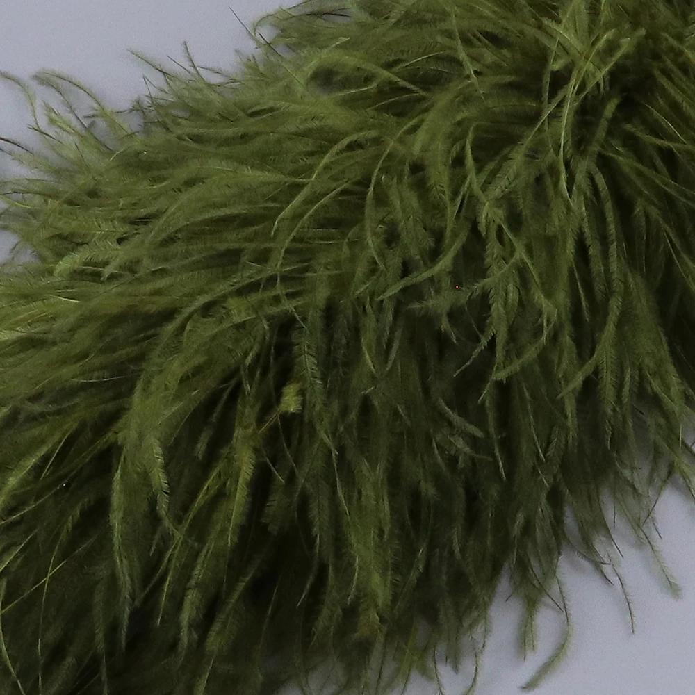 DIY 2 6 10 20 30ply Ostrich Feather Boa for Party/Costume/Shawl/Craft 50CM Ostrich Feathers Trim Costume Feather Top Dress Skirt