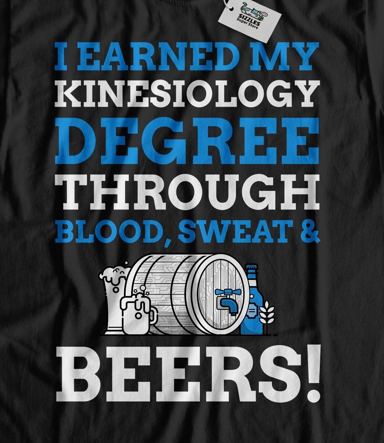Unisex Funny Kinesiology Degree T-Shirt Kinesiologist Graduate Gifts XL