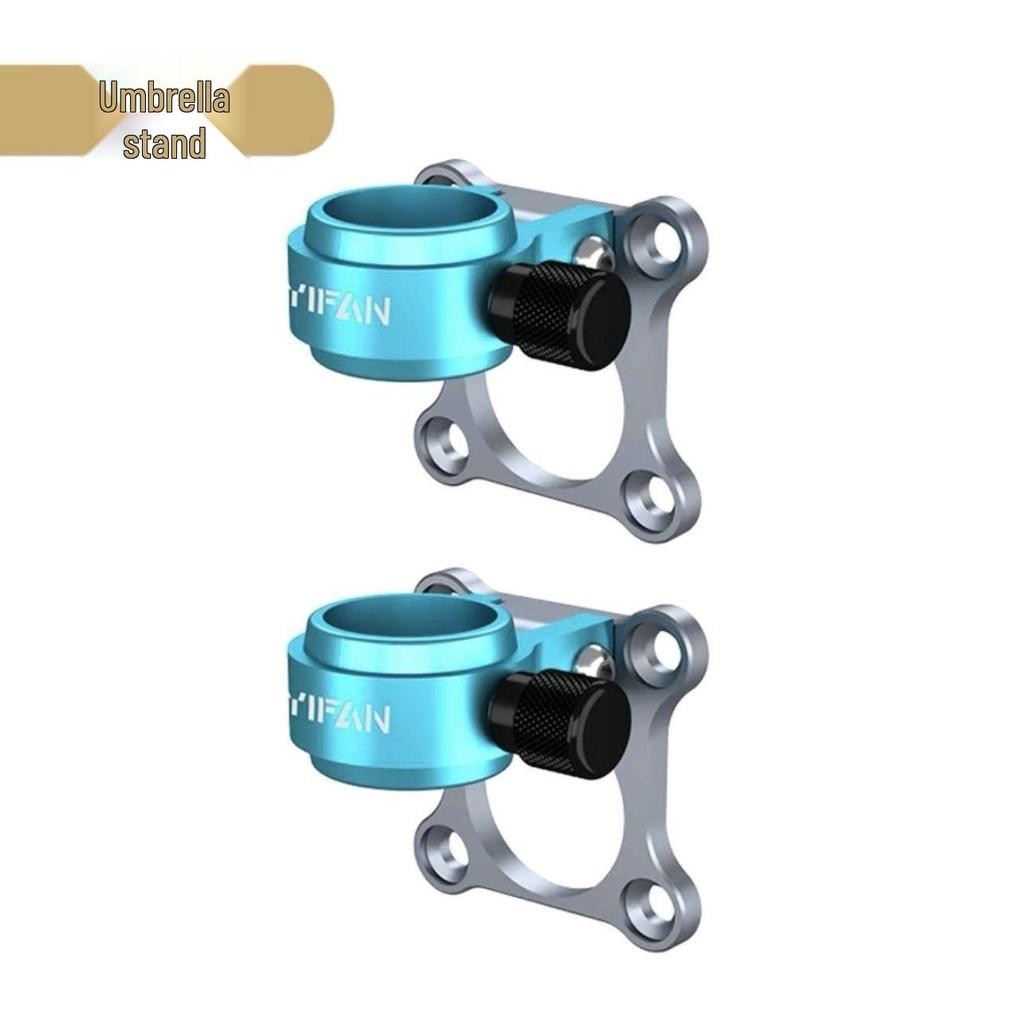 3-Piece Fishing Accessories Set: Aluminum Rod Pod Holder, Umbrella Holder, Fish Keeper, Bait Holder.