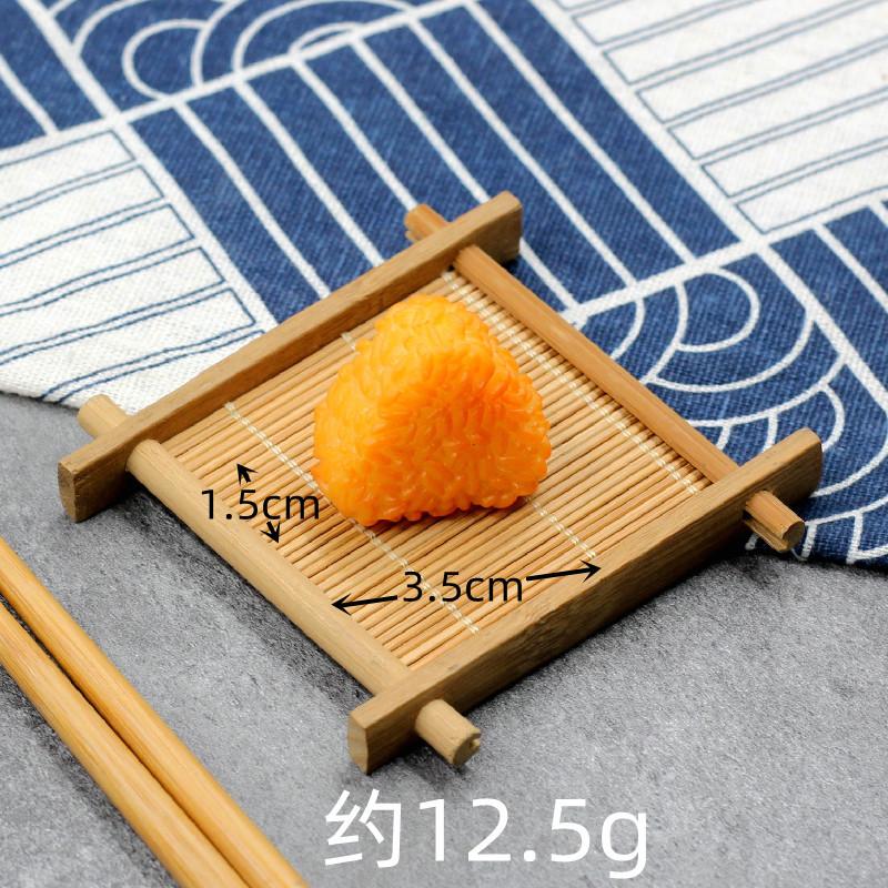 Simulation Sushi Rice Fake Food Model Salmon Japanese Restaurant Window Display Photography Prop Home Decor