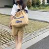 Yogodlns Canvas Women Handbags Large Tote Beach Shopping Bags Underarm Shoulder Bag For Female Casual Top-Handle Bags