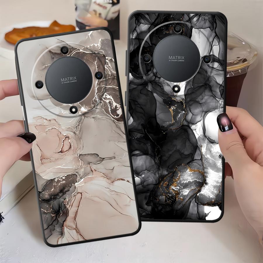 Minimalist Pattern Funda Phone Cover Case for Honor X8 X6 Magic5Lite X7 X9a 200 400 Lite X5b 8X 70 90
