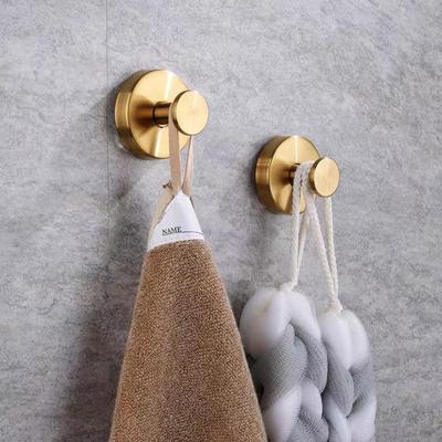 Crochet Ventouse en Acier Inoxydable - Sans Perçage, Forte Capacité de Charge pour Manteaux, Chapeaux, Serviettes; Parfait pour la salle de bain, la cuisine ou derrière la porte.