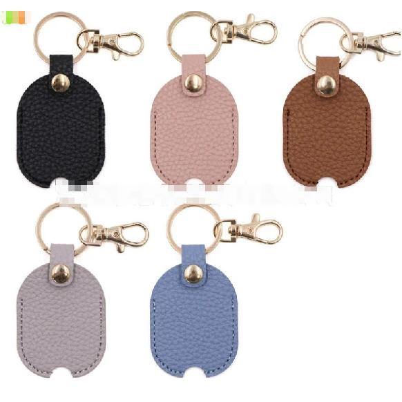 Fashion Leather Car Key Cover Replacement Leather Cover for Vintage Car Key Ring Anti-wear Key Bag как