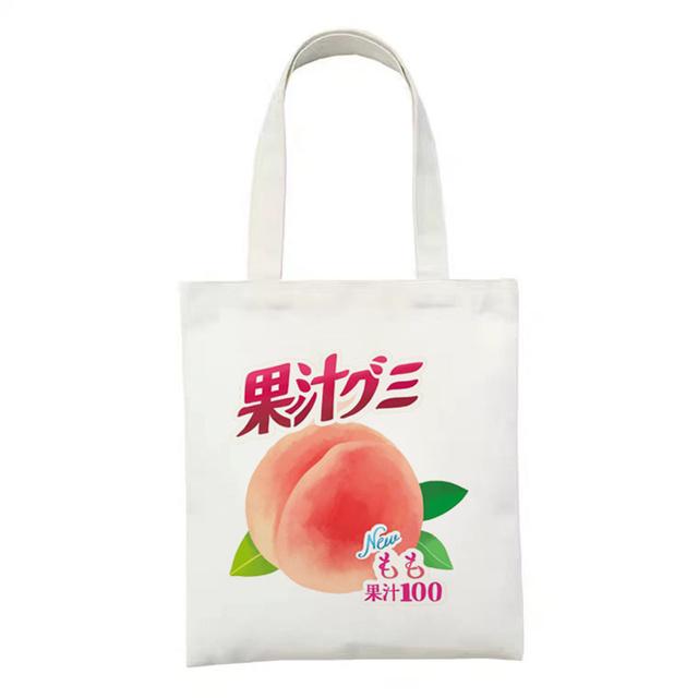 Canvas Women Shopping Bag Large Cute Bear Print Tote Bag Fashion Harajuku Female Shoulder Bags Travel Ladies Shopper Bags