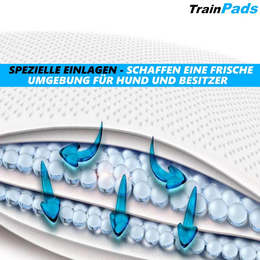 TrainPads XXL štěněcí podložky na výcvik psí toaleta 60x60cm
