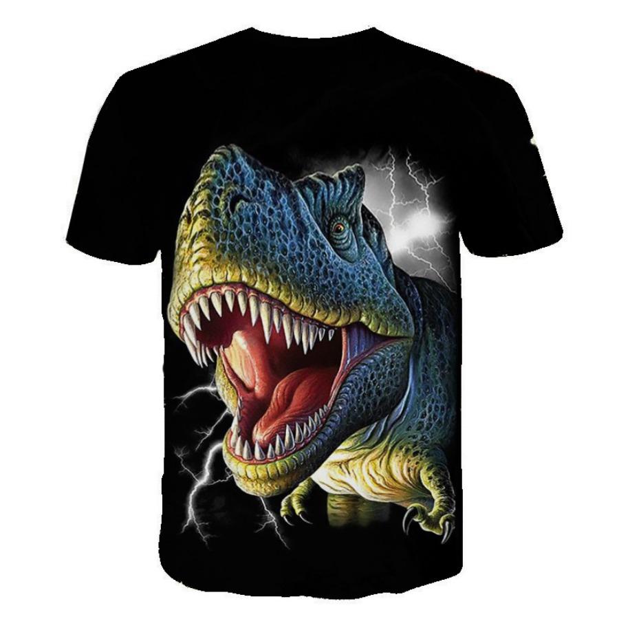 Streetwear 3D Animal T Shirt Man 3D Printing Tee Shirts Funny Hip Hop Men Round Neck Short Sleeve Casual Top