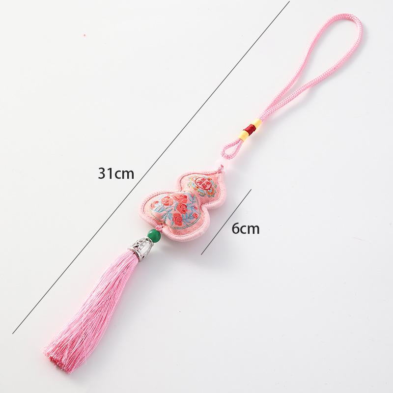 2026 Chinese New Year Metal Bell Pendant Wind Chime - Peace Blessing Ornament