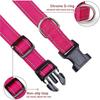 Reflective Dog Collar Adjustable Cat Collar Safety Nylon Pet Collar Durable Comfortable Reflective Pet Collar Pet Supplies