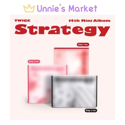 STRATEGY 14th Mini Album (Step1 Ver.  Step2 Ver.  Step3 Ver)