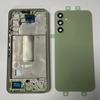 For Samsung Galaxy A34 5G A346 Full Housing Middle Frame + Battery Back Cover Rear  With Camera Lens Repair Parts