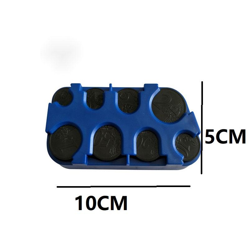 Euro Coin Mechanism Storage Holder Box Taxista Purse Collection Coin Storage Box for Euros CXG02