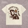 Viel Glück, Schatz Retro Biker Girl T-Shirt - Vintage Motorradfahrer Grafik-T-Shirt - Ästhetisches Trendiges Tee - Retro Biker Geschenk