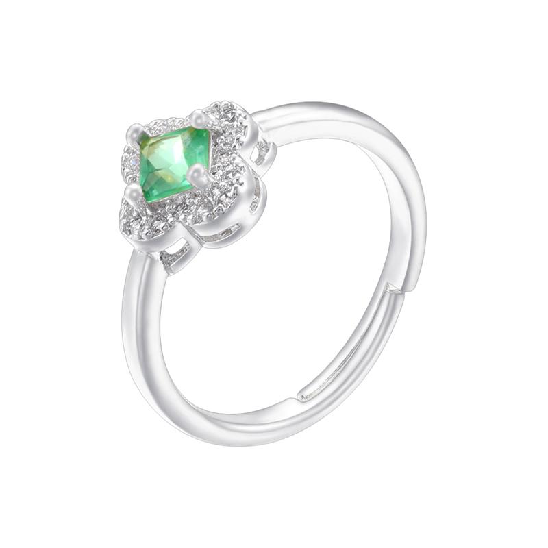 Elegant Cubic Zirconia Flowers Ring 18K Gold Plated Brass Adjustable  Band for Women Ideal for Daily Wear Weddings & Anniversary