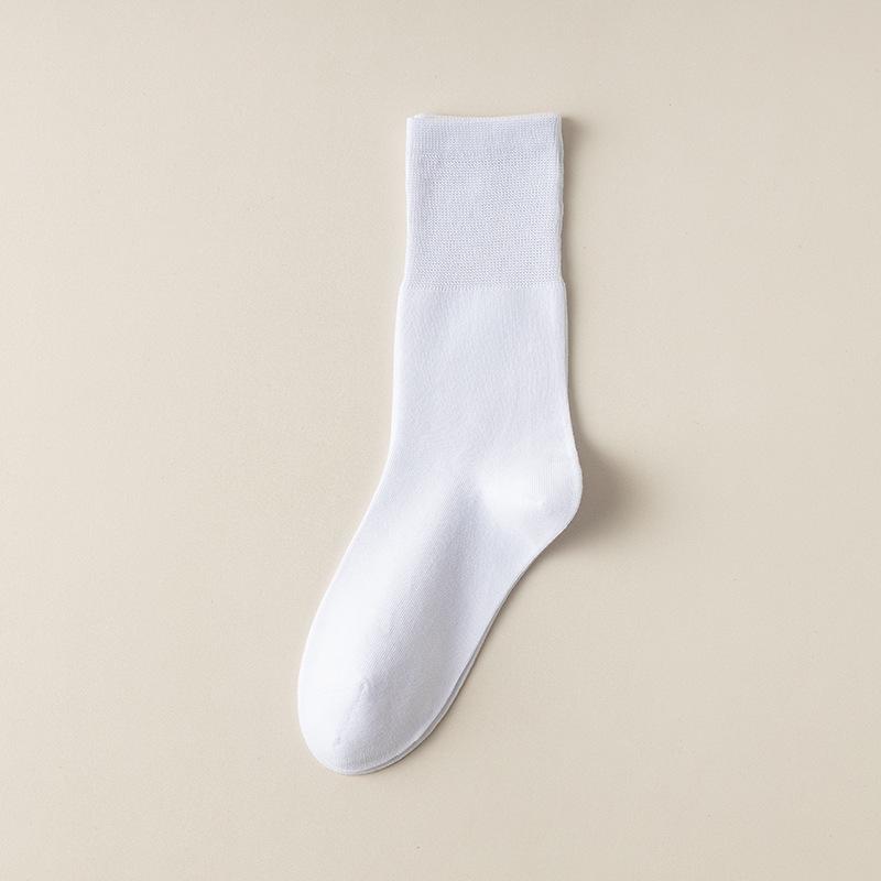 

Odor-Resistant Women s Mid-Calf Pure Cotton Socks - Loose Cuff, Non-Binding, for Postpartum & Winter Comfort. One Size (36-40)