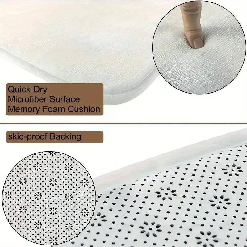 Nordic Coastal Round Rug Soft Carpet Area Rug Bedroom Non-Slip Floor Mat Teal Ocean Wave Design for Living Room Kidsroom