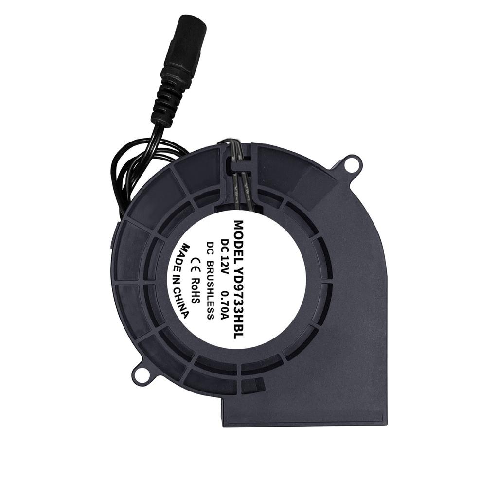97mm 12V Centrifugal Blower Fan Ball Bearing for Electronics Cooling and Ventilation Outdoor Electric BBQ Blower Fan
