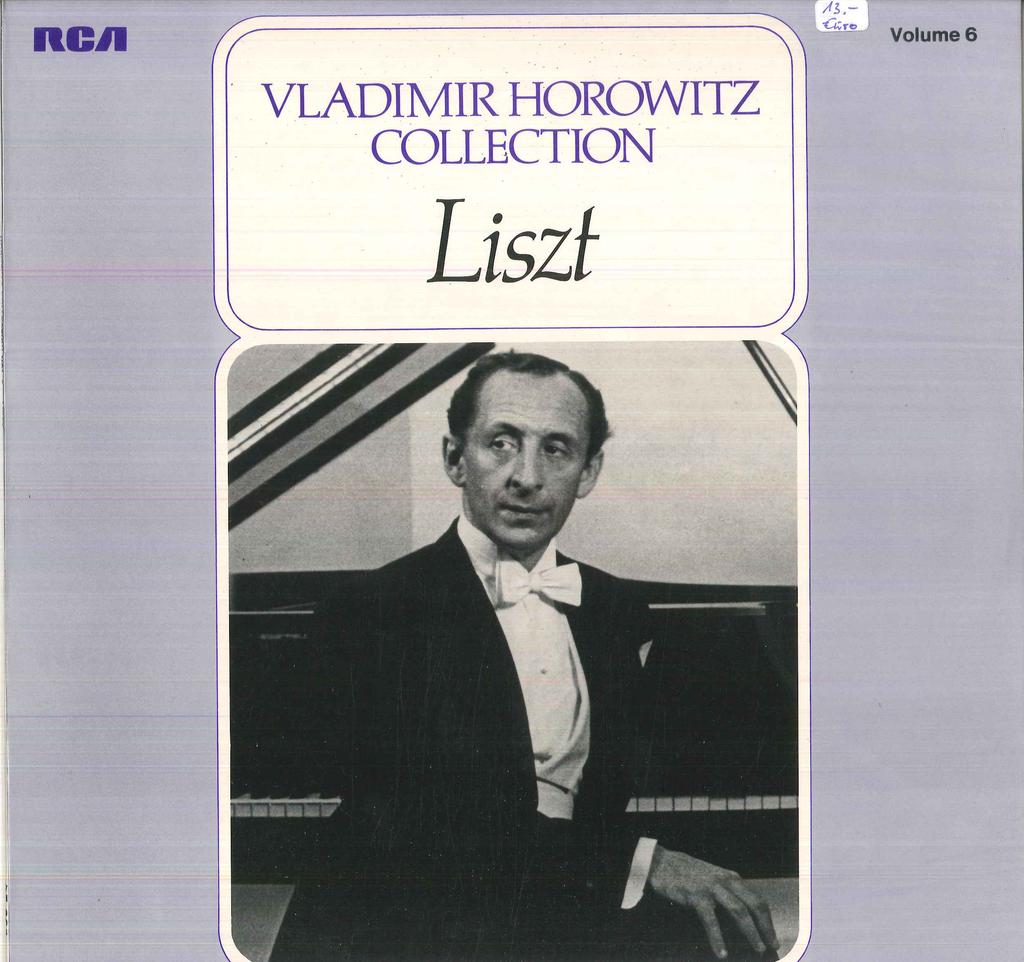 LP Record LISZT, VLADIMIR HOROWITZ - Liszt "les Preludes" "tasso" VH006 RCA Germany Classical Used