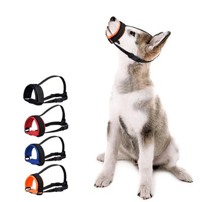 Pet Mouth Cover Adjustable Breathable Anti-biting Anti-barking Muzzles For Large Medium Small Dogs