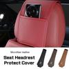 Leather Car Seat Headrest Protective Cover Accessories For BMW 1 2 3 4 5 6 7 Series G20 G30 F48 E90 E36 F30 F10 X1 X3 X4 X5 X6X7 II9