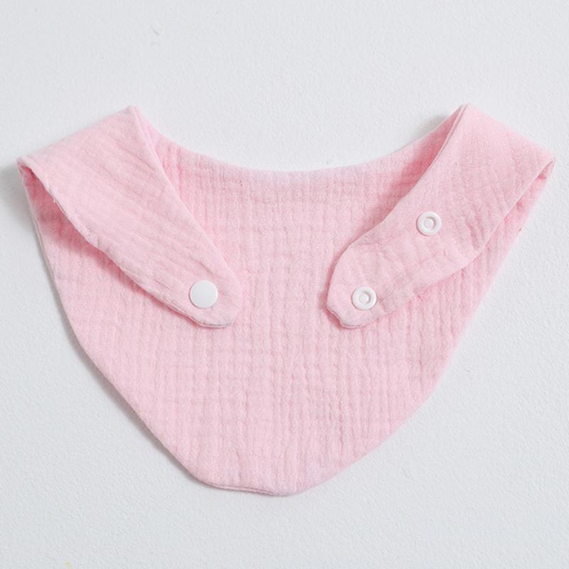 Baby Infants Feeding Bibs Soft Pure Cotton Bandana Saliva Towel Toddler Drool Scarf Newborn Burp Cloth
