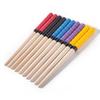 Gyakurin Maibachi Round Taper Aodamo Wooden Bat Material Hardwood Unique Wood Grain 350mm-20mm Great for Arcades! (gold Yellow)