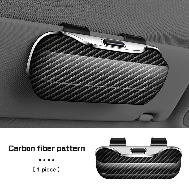 

Car Glasses Box Portable For Hyundai I20 I30 I40 IX35 Accent Kona Getz Velster Tucson Sunglasses Holder Auto Visor Eyeglass Case