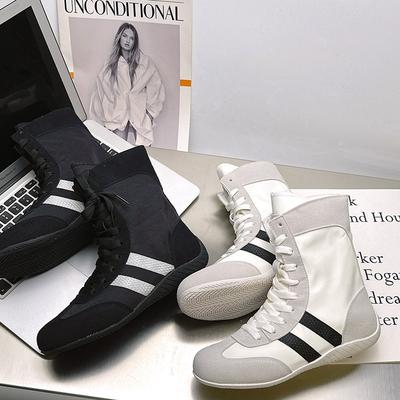 9 ρετρό μποξέρ παπούτσια νέες κοντές μπότες μοντέρνες μόδα ευέλικτα καθημερινά παπούτσια