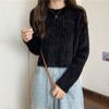 Early Spring Mink Sweater for Women Autumn and Winter Short Thickened Warm Pullover Sweater Ins Jumpers