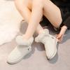 Snow boots women's 02 new winter velvet thickened warm cotton shoes anti-skid