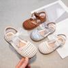 Open-toe Breathable Casual Shoes for Girls, Soft-soled Casual Shoes