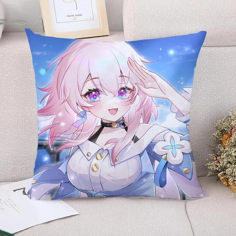 Pillow Cases Decorative Pillows Covers Honkai Star Rail Pillowcase Decor  Cushion Cover x Pillowcases  Sofa
