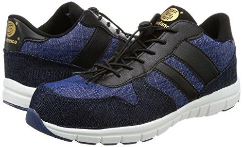 Sundance Men's RZ-03 Indigo High-Cut Wide 4E Shoes, Size 25.5cm (RZ-01.02.03)