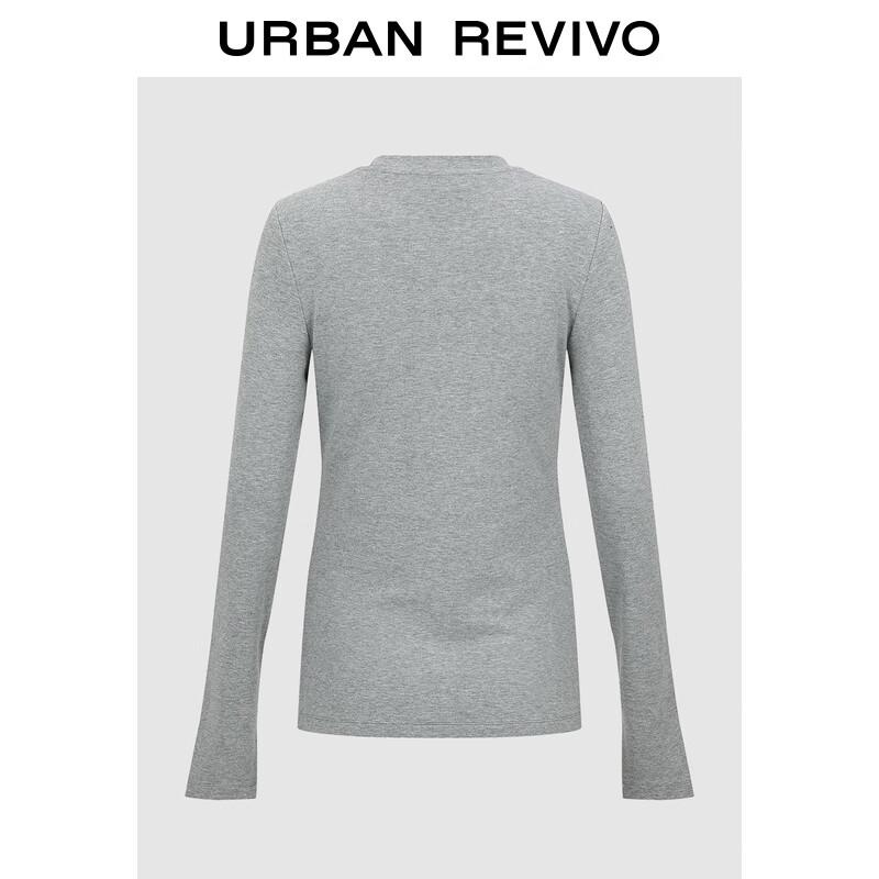 UR 2025 Women's Bow Print Long Sleeve T-shirt