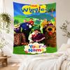 Wiggles Personalized Text Tapestry Foldable Wall Tapestry Smooth Polyester Suitable for Bedroom Wall All-Season Use Gifts For Family Or Friends