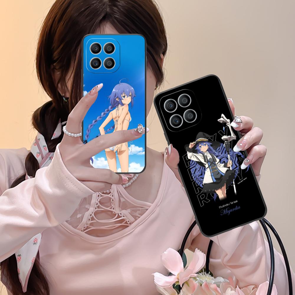 Mushoku Tensei Roxy Mobile Phone Case for Honor 90 80 70 60 50 30 20 10 9 8 7 Pro S SE Lite 5G Colorful Printing Cover Cover