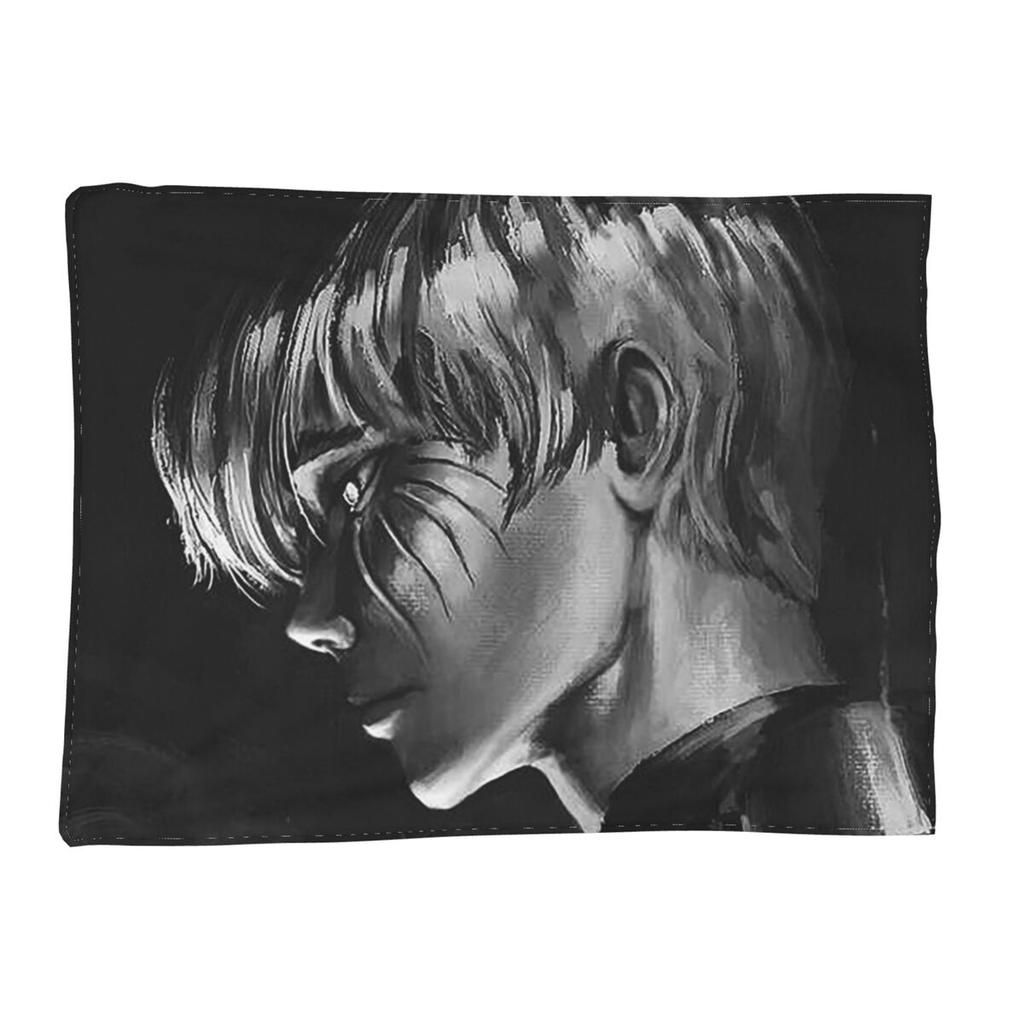 Armin Arlert Attack On Titan AOT Blanket Soft Warm Flannel Throw Blanket Cover for Bed Living room Picnic Travel Home Sofa