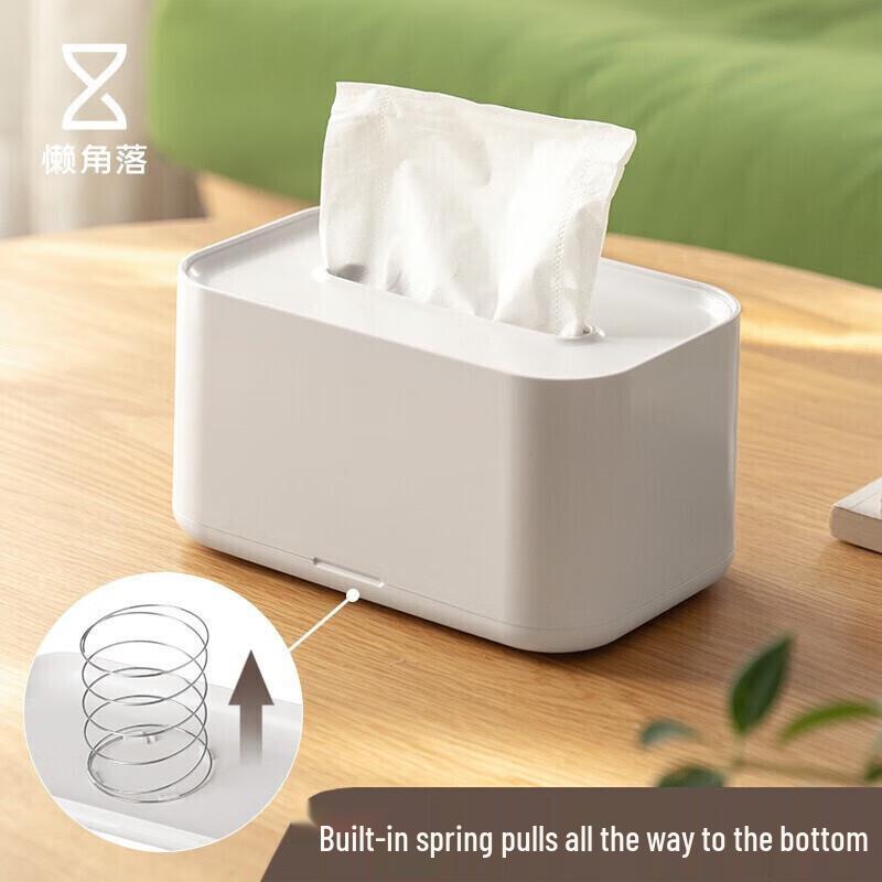 Desktop Multi-functional Plastic Tissue Box