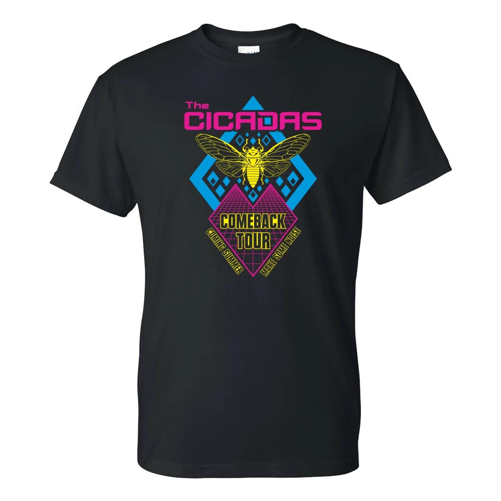

Cicadas Comeback Tour - Funny Parody Music Band Summer T Shirt 3XL