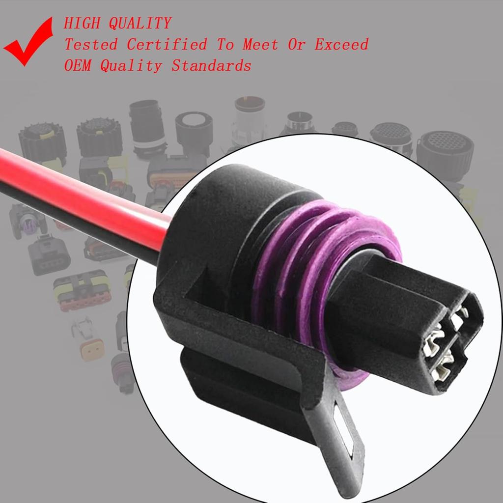 12677836 Oil Pressure Sensor Harness Connector Plug 03-08 Replacement for Chevrolet
