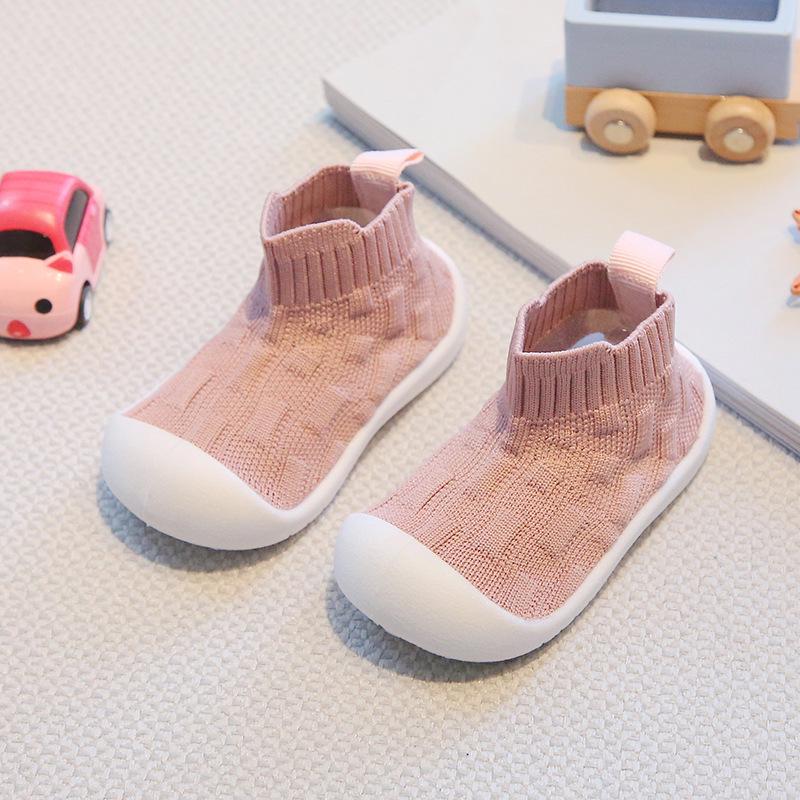 Spring & Fall High-Top Non-Slip Toddler Sock Shoes for Boys & Girls