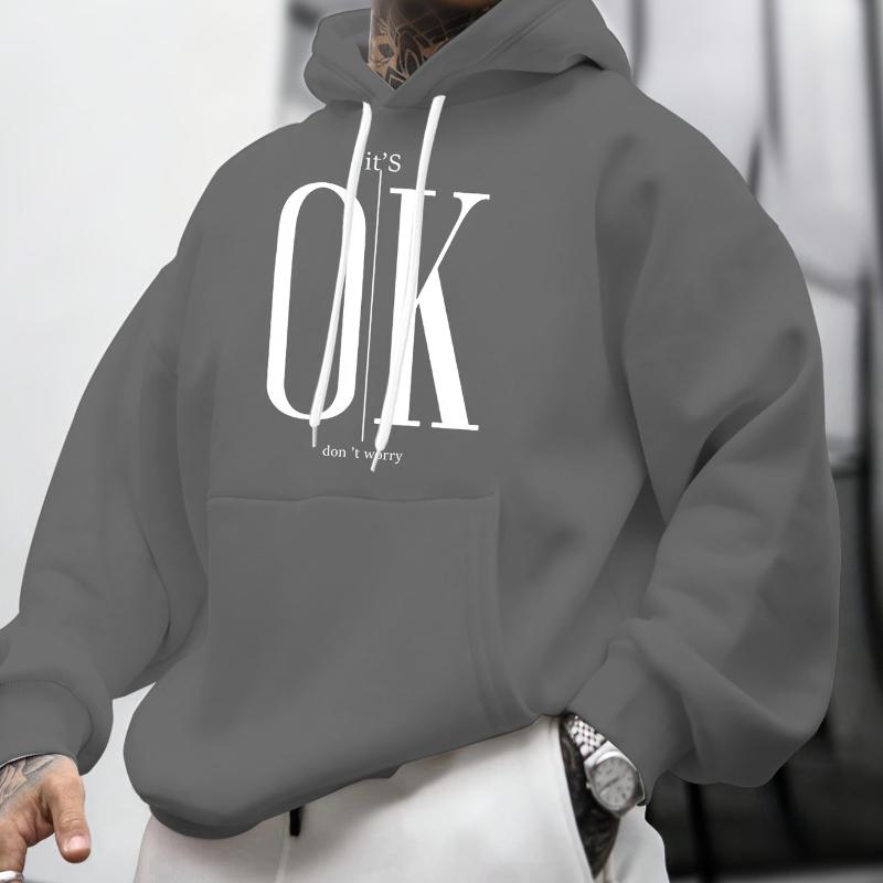 

Худи оверсайз с капюшоном и спущенным плечом, мужская толстовка с капюшоном, идеально подходит для многослойности XXL чёрный