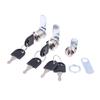 Metal Alloy Cylinder With 2 Keys Security Lock Furniture Cabinet Storage Cabinet Door Lock Desk Cabinet Lock For Home Office